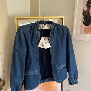 Rouje Brune Denim Jacket NWT